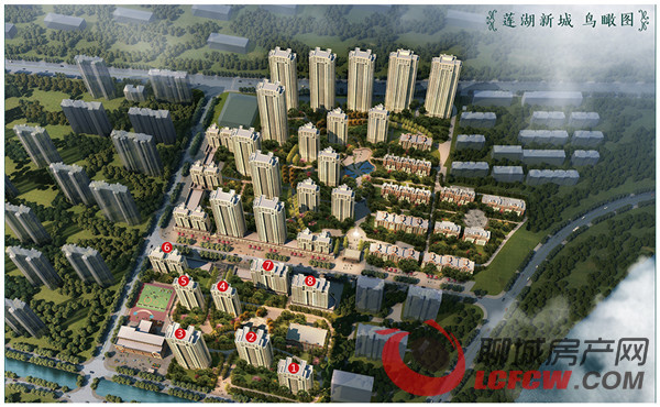 裕昌·莲湖新城施工迅速 首批110-155平户型面市_楼市行情_聊城房产网