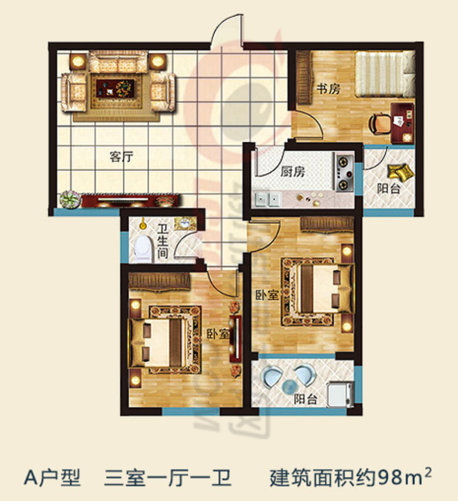 丽水嘉苑户型图_聊城房产网