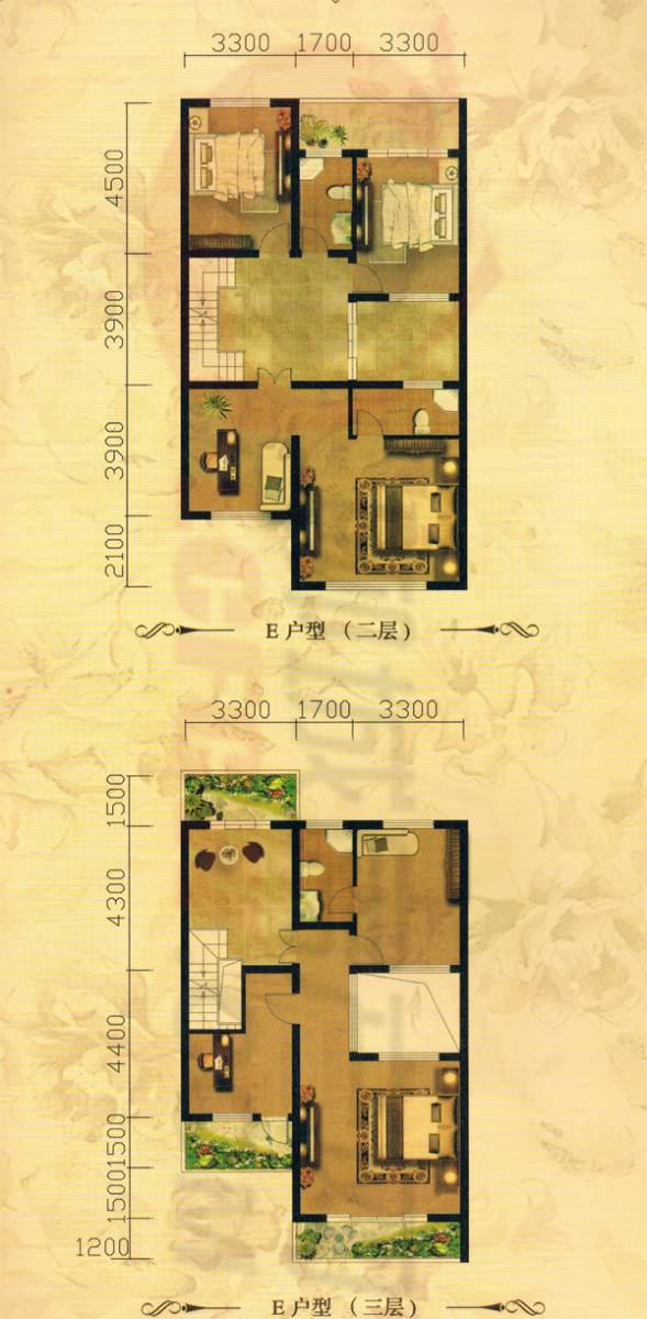 金信南苑·逸墅家户型图_聊城房产网