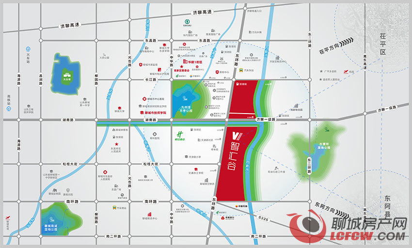 智汇谷产业基地交通图