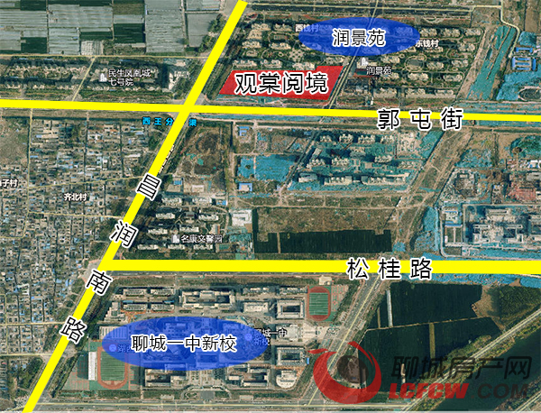 度假区昌润路沿线再添新盘 观棠阅境规划公示_聊城楼市_聊城房产网