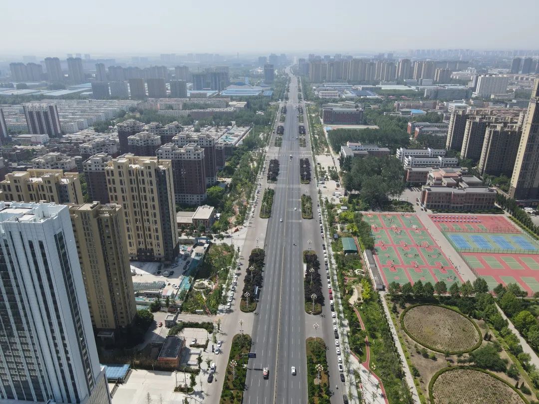 雙向八車道,貫穿高新區,經開區,中華路跨徒駭河大橋已通車,未來將經由